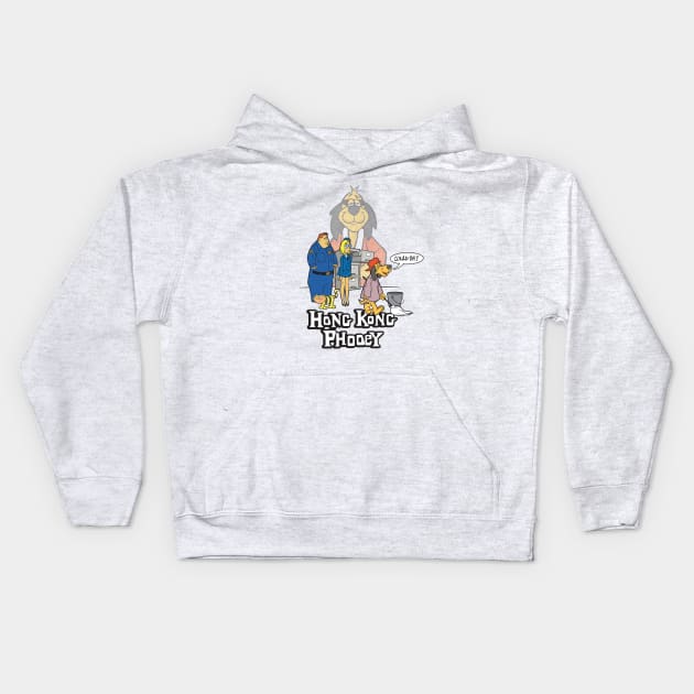 Hong Kong Phooey - Could Be! - Light Design Kids Hoodie by Chewbaccadoll